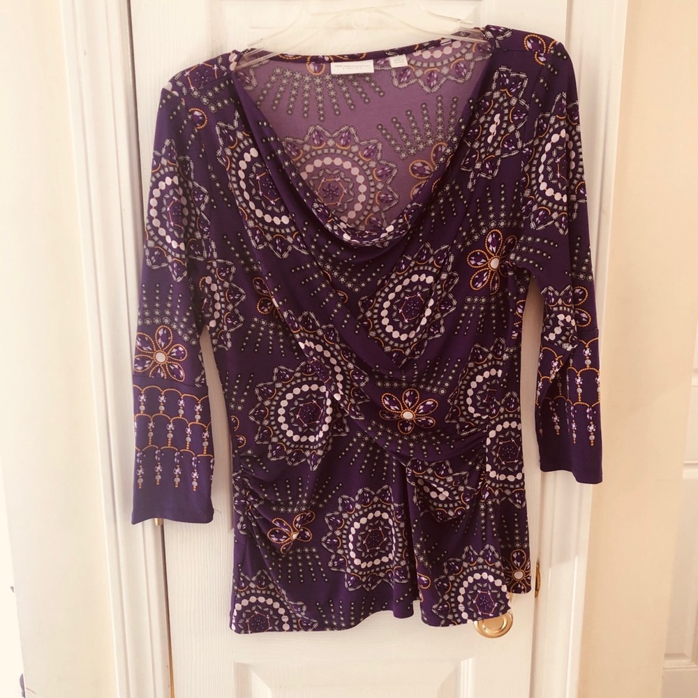 Purple blouse